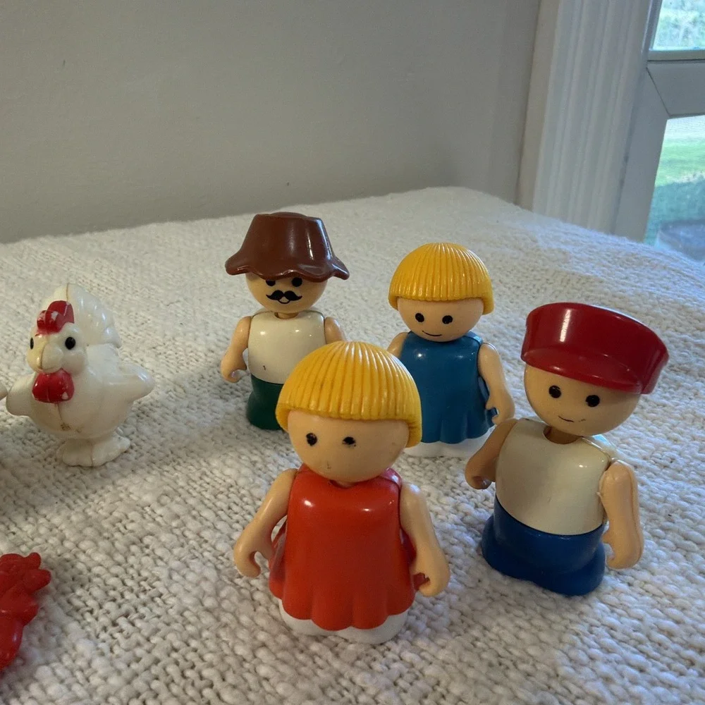 1986 McDonalds Old McDonalds Farm Toys Lot of 10 Vintage